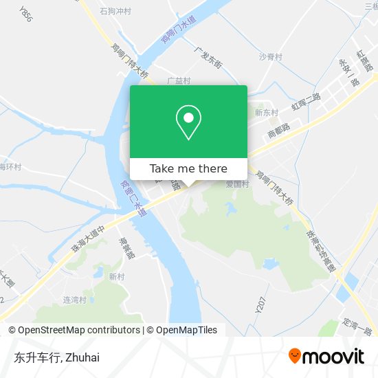 东升车行 map