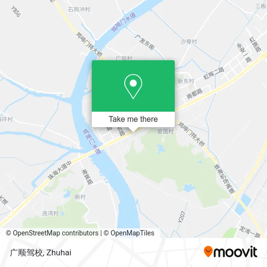 广顺驾校 map