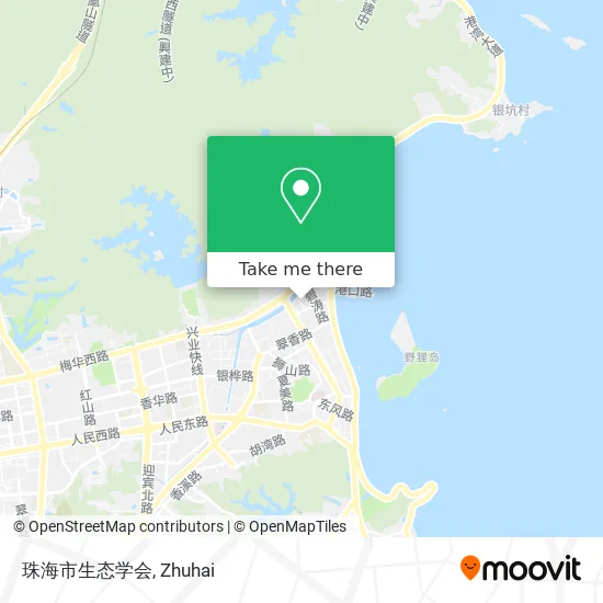 珠海市生态学会 map