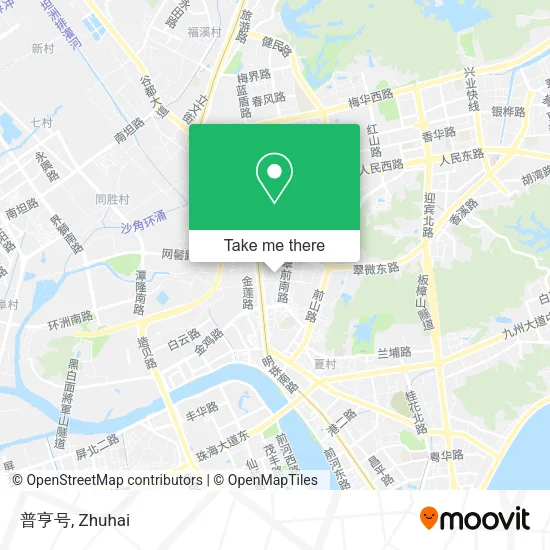 普亨号 map