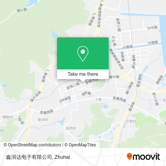 鑫润达电子有限公司 map
