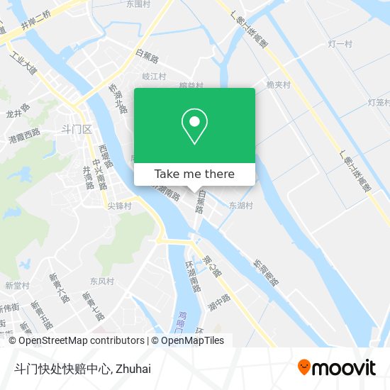 斗门快处快赔中心 map