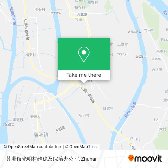 莲洲镇光明村维稳及综治办公室 map