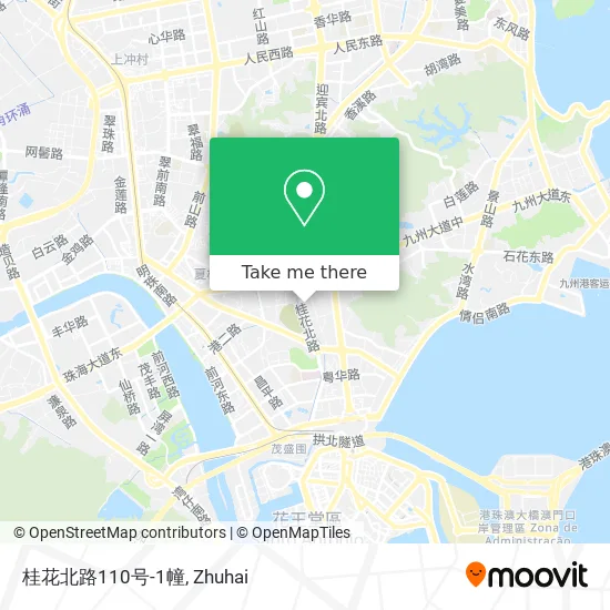 桂花北路110号-1幢 map