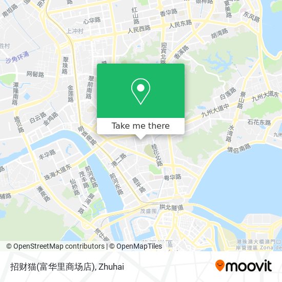 招财猫(富华里商场店) map