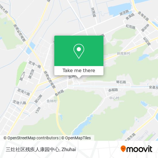 三灶社区残疾人康园中心 map