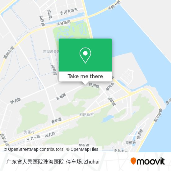广东省人民医院珠海医院-停车场 map