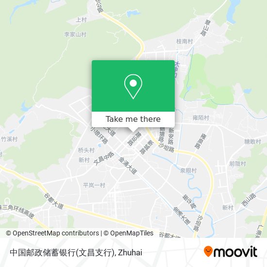中国邮政储蓄银行(文昌支行) map