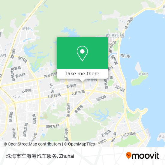 珠海市车海港汽车服务 map