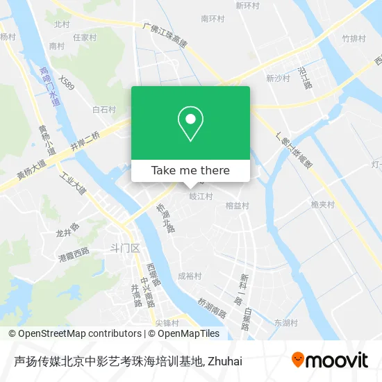 声扬传媒北京中影艺考珠海培训基地 map