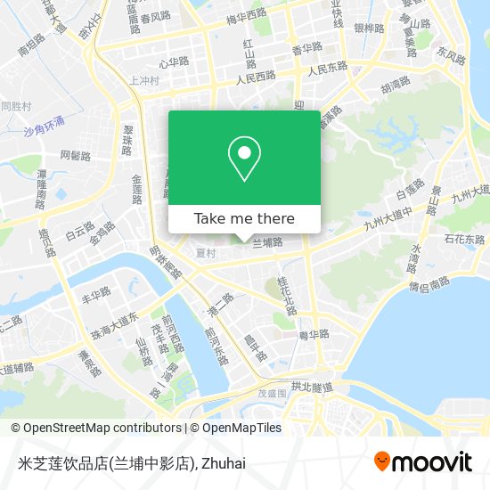 米芝莲饮品店(兰埔中影店) map