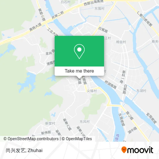 尚兴发艺 map