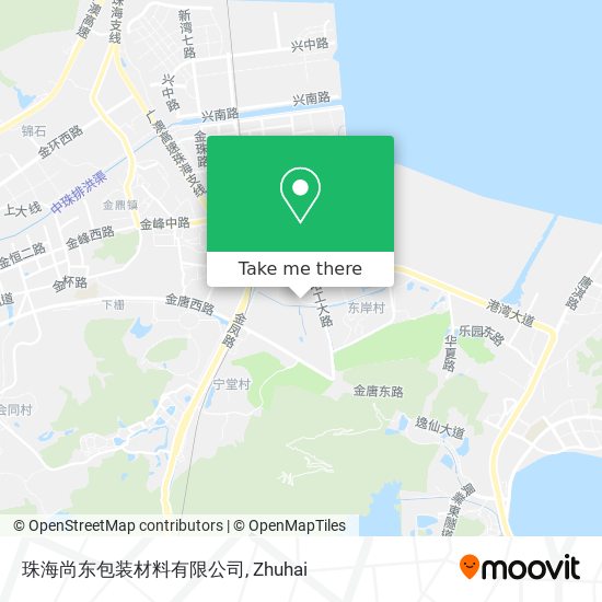 珠海尚东包装材料有限公司 map