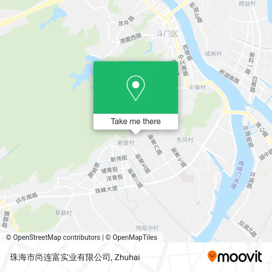 珠海市尚连富实业有限公司 map