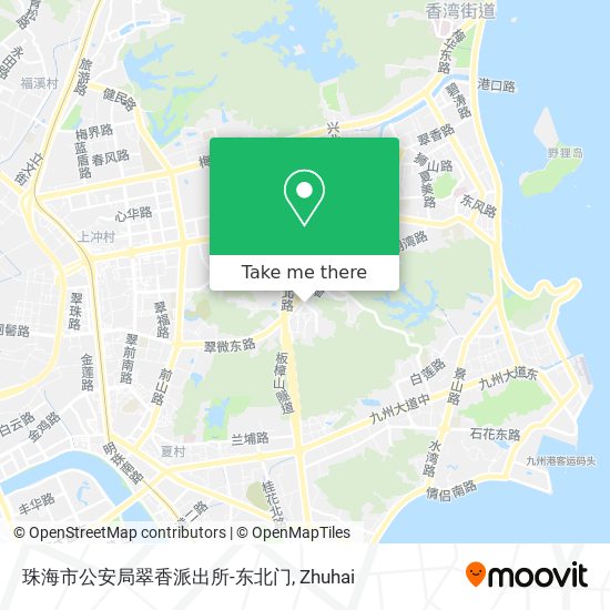 珠海市公安局翠香派出所-东北门 map