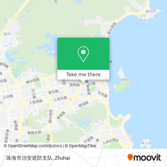 珠海市治安巡防支队 map
