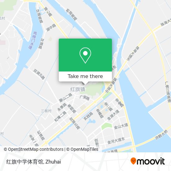 红旗中学体育馆 map