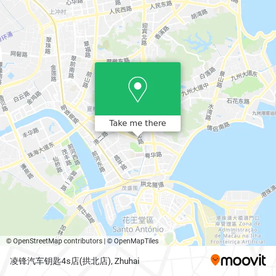 凌锋汽车钥匙4s店(拱北店) map