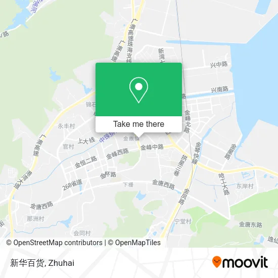 新华百货 map