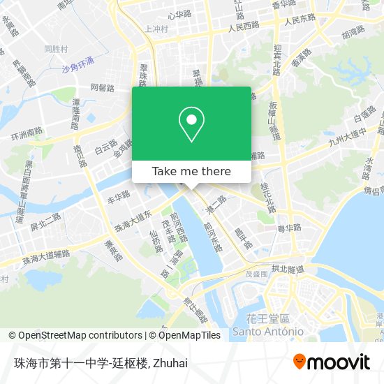珠海市第十一中学-廷枢楼 map