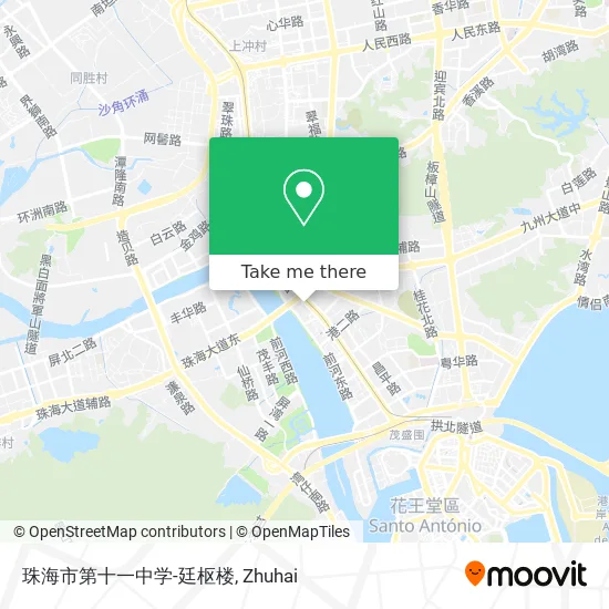 珠海市第十一中学-廷枢楼 map