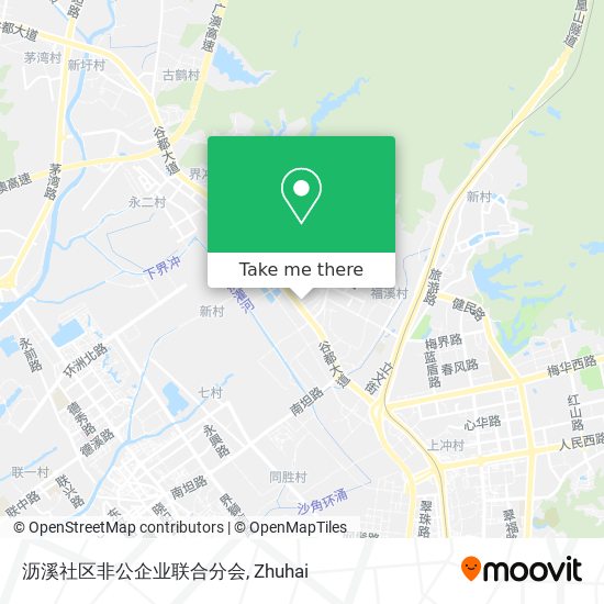 沥溪社区非公企业联合分会 map
