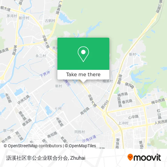 沥溪社区非公企业联合分会 map
