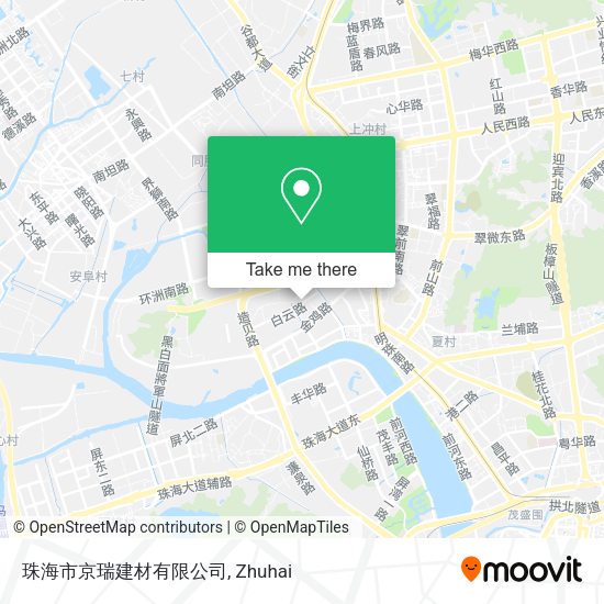 珠海市京瑞建材有限公司 map