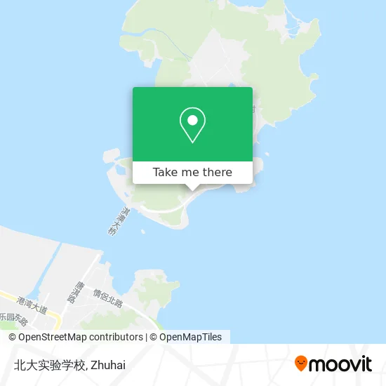 北大实验学校 map