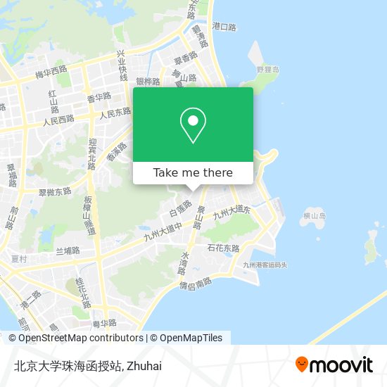 北京大学珠海函授站 map