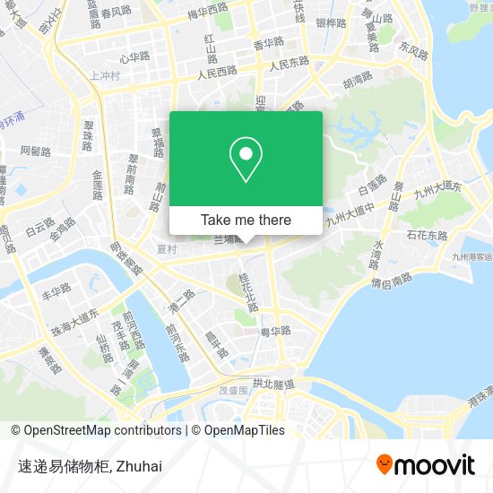 速递易储物柜 map