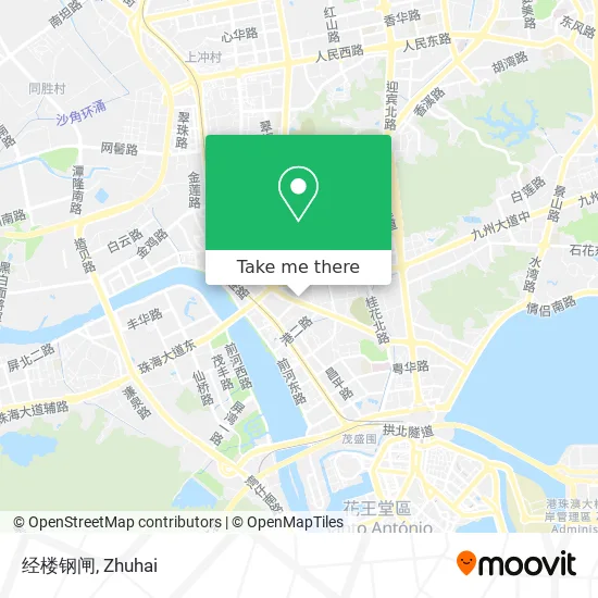 经楼钢闸 map