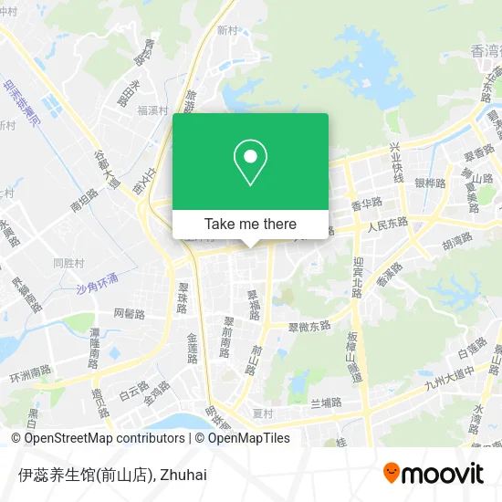 伊蕊养生馆(前山店) map