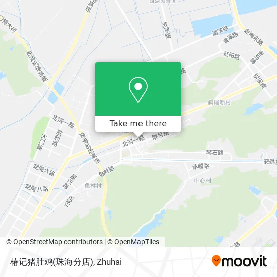 椿记猪肚鸡(珠海分店) map