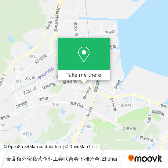 金鼎镇外资私营企业工会联合会下栅分会 map
