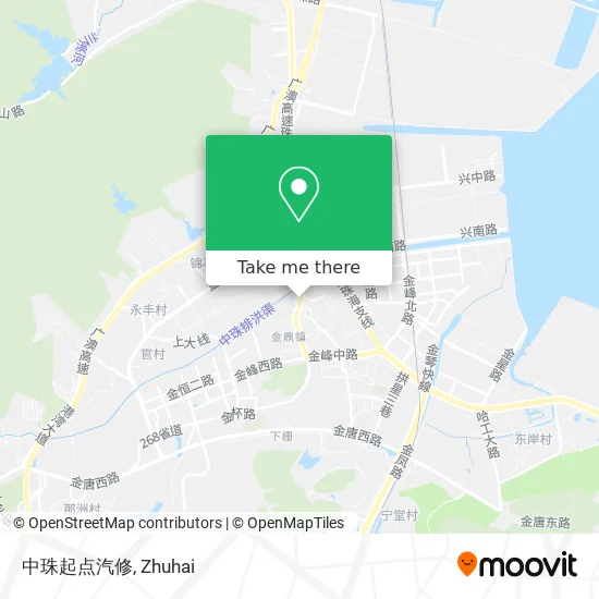 中珠起点汽修 map