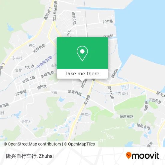 隆兴自行车行 map