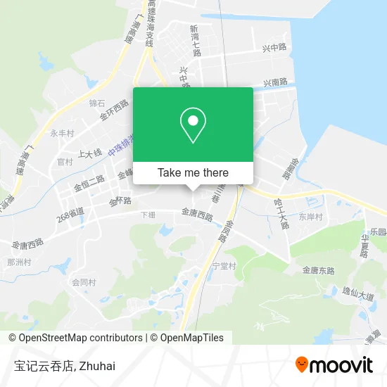 宝记云吞店 map