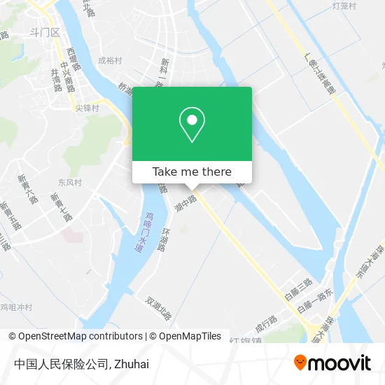 中国人民保险公司 map