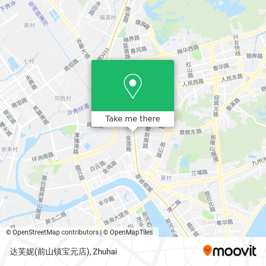 达芙妮(前山镇宝元店) map