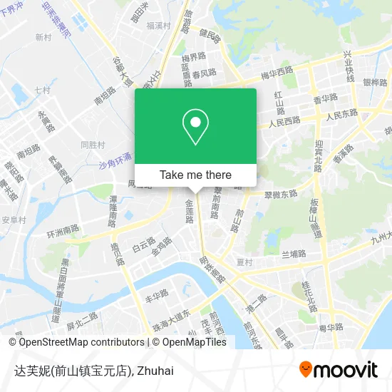 达芙妮(前山镇宝元店) map