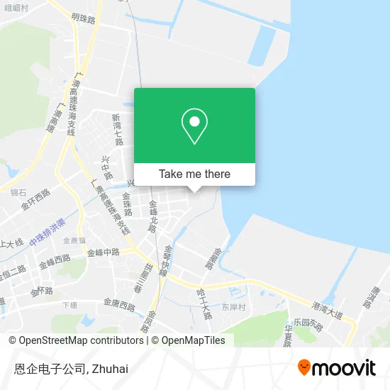 恩企电子公司 map