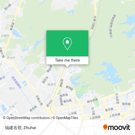福建名饺 map