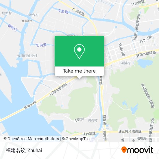 福建名饺 map