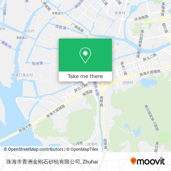 珠海市香洲金刚石砂轮有限公司 map