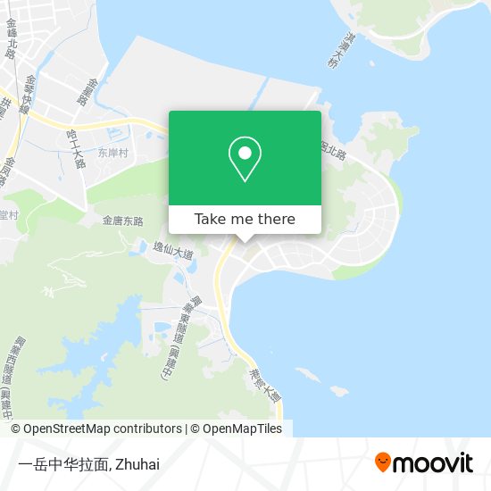 一岳中华拉面 map