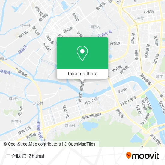 三合味馆 map
