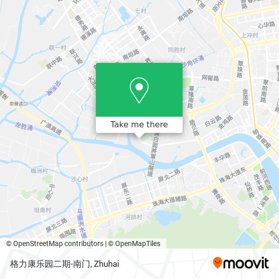 格力康乐园二期-南门 map