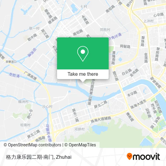 格力康乐园二期-南门 map