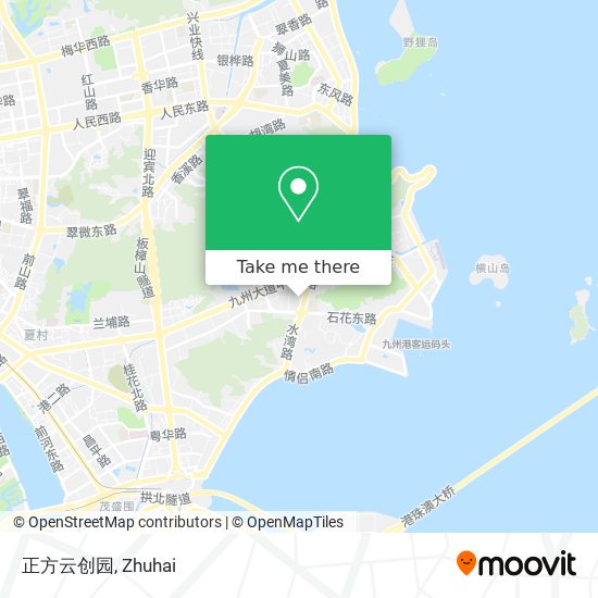 正方云创园 map